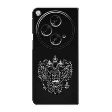 Пластиковый чехол на OnePlus Open с принтом Герб России