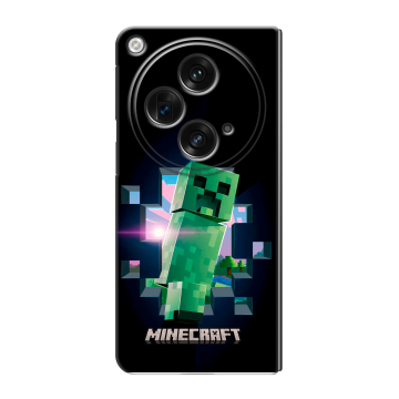 Пластиковый чехол на OnePlus Open с принтом Майнкрафт Minecraft Пластиковый чехол на OnePlus Open с принтом Майнкрафт Minecraft