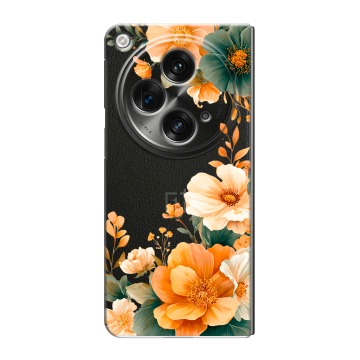Пластиковый чехол на OnePlus Open с принтом Цветы принт Пластиковый чехол на OnePlus Open с принтом Цветы принт