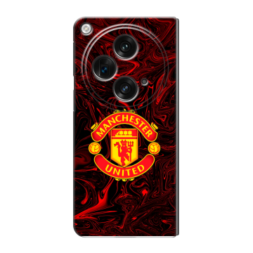 Пластиковый чехол на OnePlus Open с принтом Manchester United Пластиковый чехол на OnePlus Open с принтом Manchester United