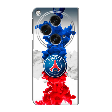 Пластиковый чехол на OnePlus Open с принтом PSG ПСЖ Пластиковый чехол на OnePlus Open с принтом PSG ПСЖ