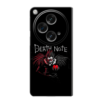 Пластиковый чехол на OnePlus Open с принтом Death note Тетрадь смерти Пластиковый чехол на OnePlus Open с принтом Death note Тетрадь смерти