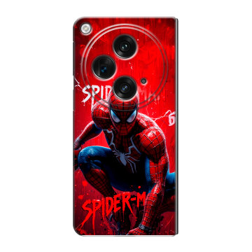 Пластиковый чехол на OnePlus Open с принтом Spiderman Человек паук Пластиковый чехол на OnePlus Open с принтом Spiderman Человек паук