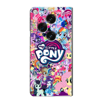 Пластиковый чехол на OnePlus Open с принтом My little pony Дружба чудо Пластиковый чехол на OnePlus Open с принтом My little pony Дружба чудо