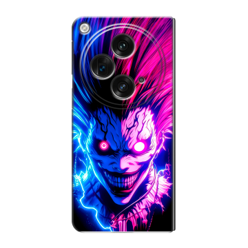 Пластиковый чехол на OnePlus Open с принтом Death note Тетрадь смерти Пластиковый чехол на OnePlus Open с принтом Death note Тетрадь смерти