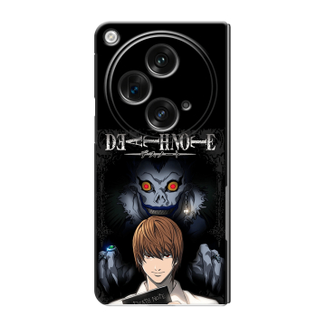 Пластиковый чехол на OnePlus Open с принтом Death note Тетрадь смерти Пластиковый чехол на OnePlus Open с принтом Death note Тетрадь смерти