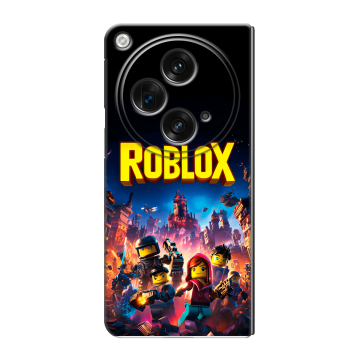 Пластиковый чехол на OnePlus Open с принтом Roblox Роблокс Пластиковый чехол на OnePlus Open с принтом Roblox Роблокс