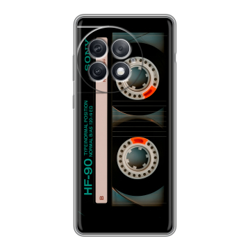 Силиконовый чехол на OnePlus Ace 2 Pro с принтом Кассета Силиконовый чехол на OnePlus Ace 2 Pro с принтом Кассета