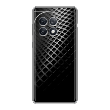 Силиконовый чехол на OnePlus Ace 2 Pro с принтом Текстура металла Силиконовый чехол на OnePlus Ace 2 Pro с принтом Текстура металла