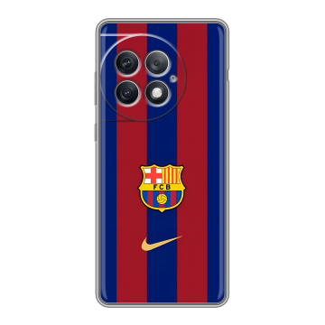 Силиконовый чехол на OnePlus Ace 2 Pro с принтом Барселона Barcelona
