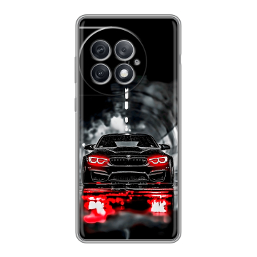 Силиконовый чехол на OnePlus Ace 2 Pro с принтом BMW БМВ