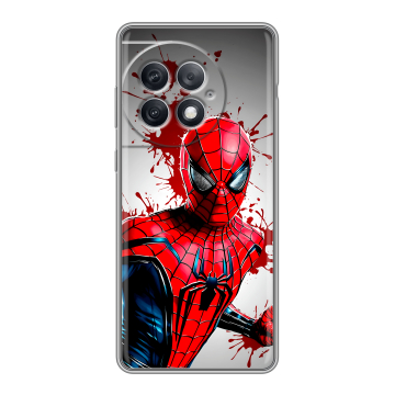 Силиконовый чехол на OnePlus Ace 2 Pro с принтом Spiderman Человек паук Силиконовый чехол на OnePlus Ace 2 Pro с принтом Spiderman Человек паук