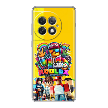 Силиконовый чехол на OnePlus Ace 2 Pro с принтом Roblox Роблокс Силиконовый чехол на OnePlus Ace 2 Pro с принтом Roblox Роблокс