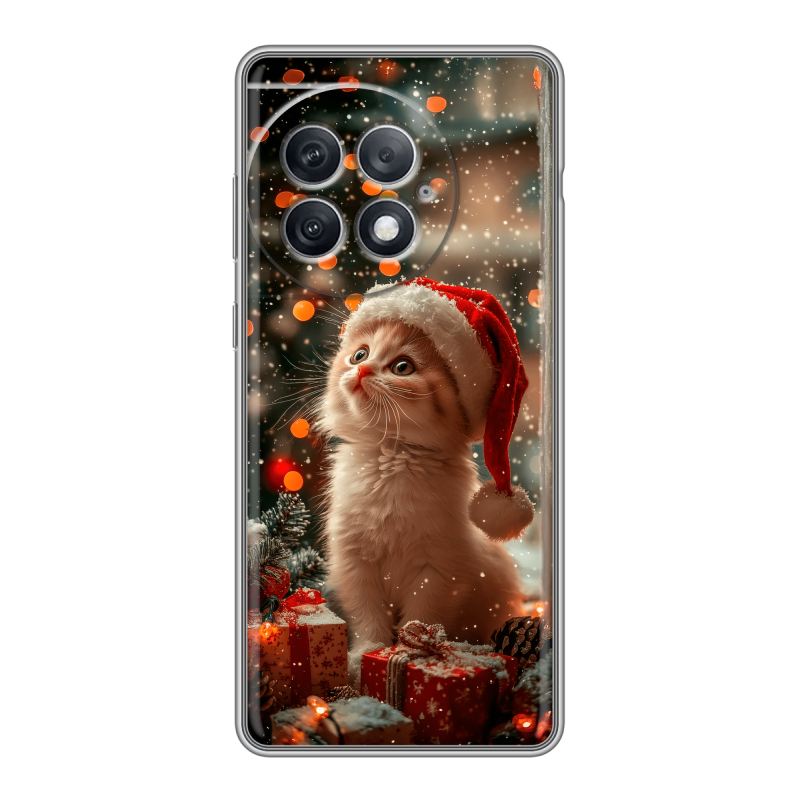 Силиконовый чехол на OnePlus Ace 2 Pro с принтом Новый год Силиконовый чехол на OnePlus Ace 2 Pro с принтом Новый год
