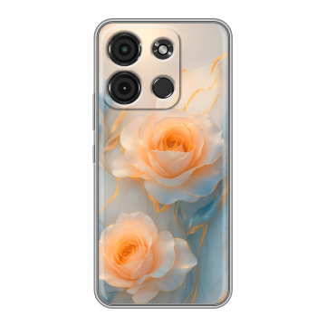 Силиконовый чехол на Itel A60s с принтом Женский Силиконовый чехол на Itel A60s с принтом Женский