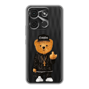 Силиконовый чехол на Itel A60s с принтом Плюшевый медведь Силиконовый чехол на Itel A60s с принтом Плюшевый медведь