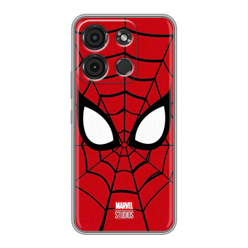 Силиконовый чехол на Itel A60s с принтом человек паук spiderman