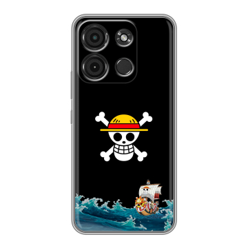 Силиконовый чехол на Itel A60s с принтом One Piece Ван Пис Силиконовый чехол на Itel A60s с принтом One Piece Ван Пис