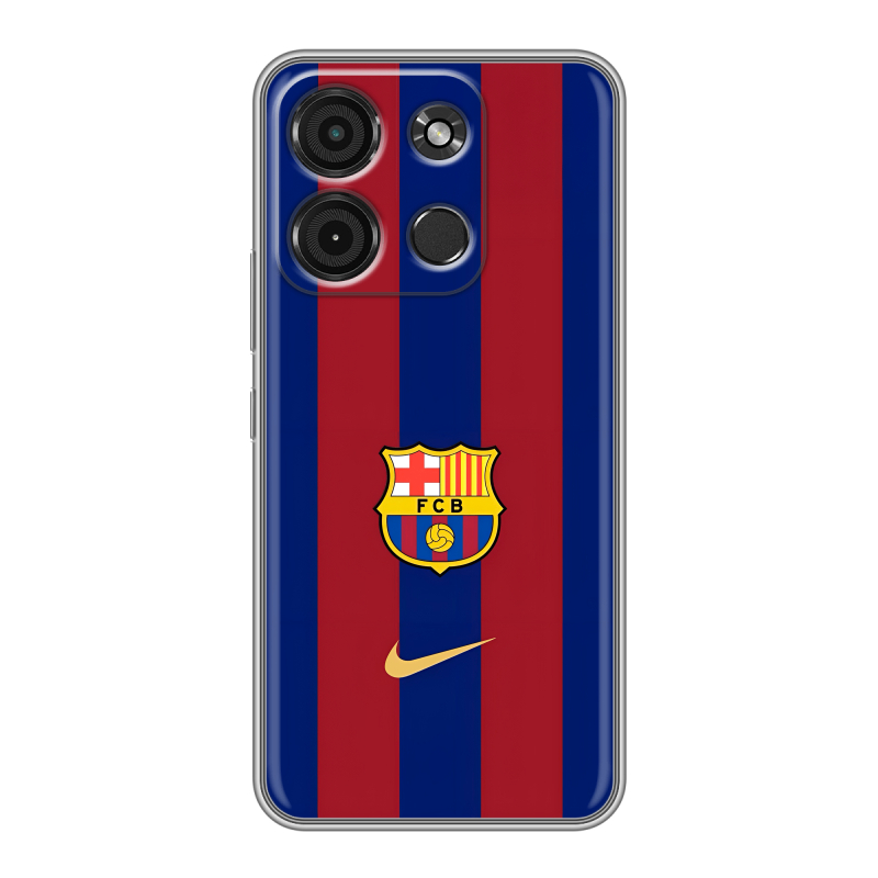 Силиконовый чехол на Itel A60s с принтом Барселона Barcelona Силиконовый чехол на Itel A60s с принтом Барселона Barcelona