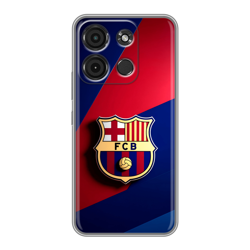 Силиконовый чехол на Itel A60s с принтом Барселона Barcelona Силиконовый чехол на Itel A60s с принтом Барселона Barcelona