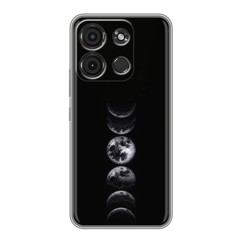 Силиконовый чехол на Itel A60s с принтом женский Силиконовый чехол на Itel A60s с принтом женский