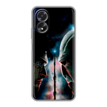 Силиконовый чехол на OPPO A18 с принтом Гарри Поттер Harry Potter Силиконовый чехол на OPPO A18 с принтом Гарри Поттер Harry Potter