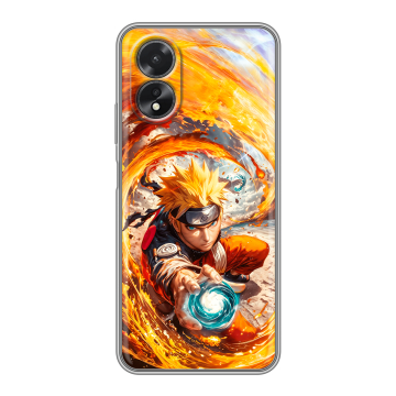Силиконовый чехол на OPPO A18 с принтом Аниме Наруто Naruto Силиконовый чехол на OPPO A18 с принтом Аниме Наруто Naruto