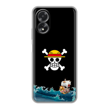 Силиконовый чехол на OPPO A18 с принтом One Piece Ван Пис Силиконовый чехол на OPPO A18 с принтом One Piece Ван Пис