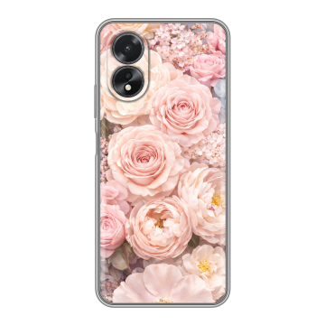 Силиконовый чехол на OPPO A18 с принтом женский Силиконовый чехол на OPPO A18 с принтом женский