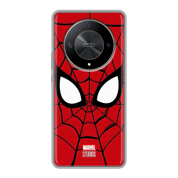 Силиконовый чехол на Huawei Honor X9b с принтом человек паук spiderman Силиконовый чехол на Huawei Honor X9b с принтом человек паук spiderman