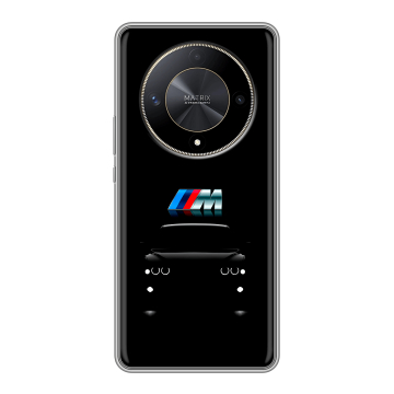Силиконовый чехол на Huawei Honor X9b с принтом БМВ BMW Силиконовый чехол на Huawei Honor X9b с принтом БМВ BMW