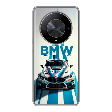 Силиконовый чехол на Huawei Honor X9b с принтом БМВ BMW