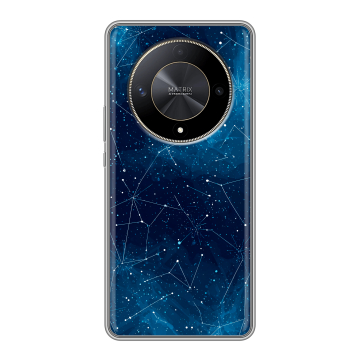 Силиконовый чехол на Huawei Honor X9b с принтом Космос звезды