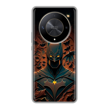 Силиконовый чехол на Huawei Honor X9b с принтом Batman Бэтмен
