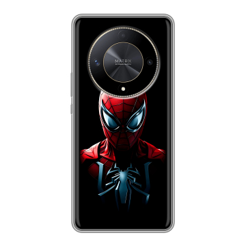 Силиконовый чехол на Huawei Honor X9b с принтом Spiderman Человек паук Силиконовый чехол на Huawei Honor X9b с принтом Spiderman Человек паук