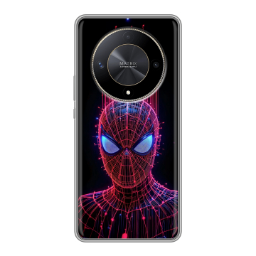 Силиконовый чехол на Huawei Honor X9b с принтом Spiderman Человек паук