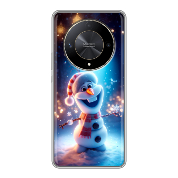 Силиконовый чехол на Huawei Honor X9b с принтом Новый год