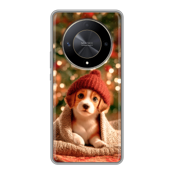 Силиконовый чехол на Huawei Honor X9b с принтом Новый год Силиконовый чехол на Huawei Honor X9b с принтом Новый год