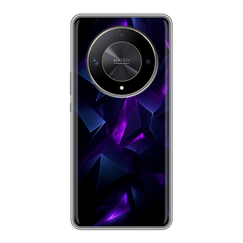 Силиконовый чехол на Huawei Honor X9b с принтом Абстракиция Силиконовый чехол на Huawei Honor X9b с принтом Абстракиция
