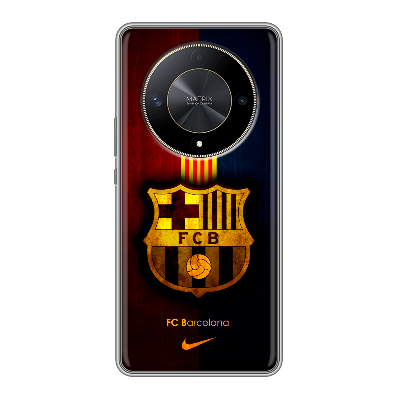 Силиконовый чехол на Huawei Honor X9b с принтом Барселона Barcelona Силиконовый чехол на Huawei Honor X9b с принтом Барселона Barcelona