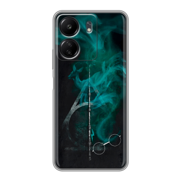 Силиконовый чехол на Xiaomi Poco C65 с принтом Гарри Поттер Harry Potter