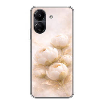 Силиконовый чехол на Xiaomi Poco C65 с принтом женский Силиконовый чехол на Xiaomi Poco C65 с принтом женский