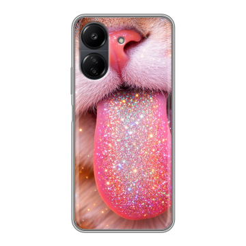 Силиконовый чехол на Xiaomi Poco C65 с принтом для девочек Силиконовый чехол на Xiaomi Poco C65 с принтом для девочек