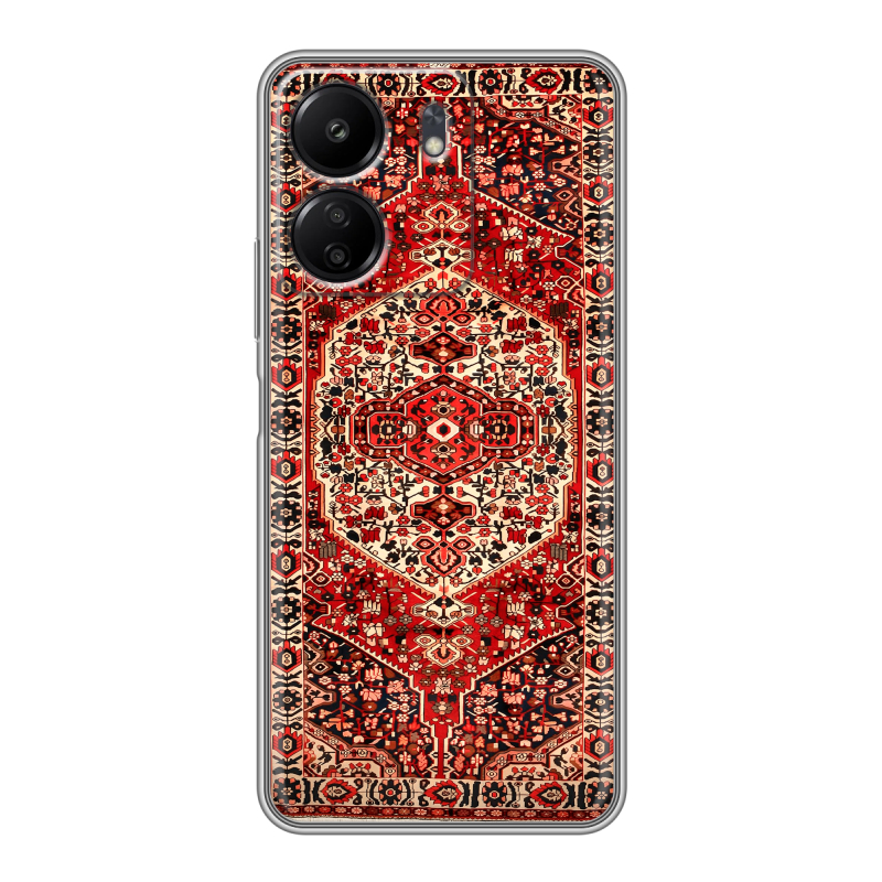 Силиконовый чехол на Xiaomi Poco C65 с принтом Ковер Силиконовый чехол на Xiaomi Poco C65 с принтом Ковер