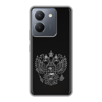 Силиконовый чехол на Vivo Y27s с принтом Герб России Силиконовый чехол на Vivo Y27s с принтом Герб России
