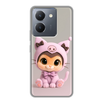 Силиконовый чехол на Vivo Y27s с принтом Куроми Kuromi Силиконовый чехол на Vivo Y27s с принтом Куроми Kuromi
