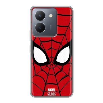 Силиконовый чехол на Vivo Y27s с принтом человек паук spiderman