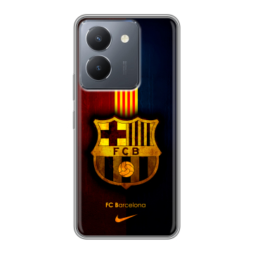 Силиконовый чехол на Vivo Y27s с принтом Барселона Barcelona Силиконовый чехол на Vivo Y27s с принтом Барселона Barcelona