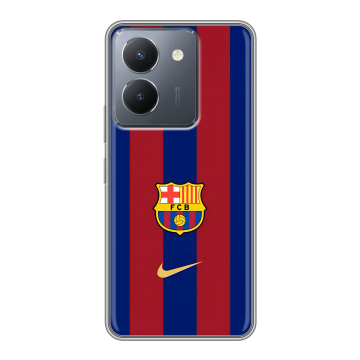 Силиконовый чехол на Vivo Y27s с принтом Барселона Barcelona Силиконовый чехол на Vivo Y27s с принтом Барселона Barcelona
