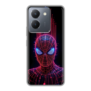 Силиконовый чехол на Vivo Y27s с принтом Spiderman Человек паук Силиконовый чехол на Vivo Y27s с принтом Spiderman Человек паук
